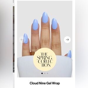 NEW SASSY SAINTS GEL NAIL WRAPS Nonsmoking pet free home cloud nine